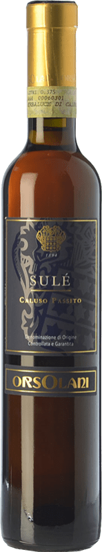 24,95 € Kostenloser Versand | Süßwein Orsolani Sulé Passito D.O.C.G. Erbaluce di Caluso Piemont Italien Erbaluce Halbflasche 37 cl