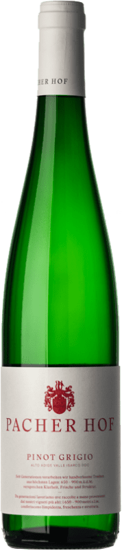 19,95 € Spedizione Gratuita | Vino bianco Pacherhof D.O.C. Alto Adige Trentino-Alto Adige Italia Pinot Grigio Bottiglia 75 cl