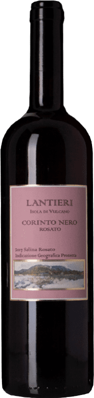 23,95 € 免费送货 | 玫瑰酒 Lantieri Rosato I.G.T. Salina 西西里岛 意大利 Corinto 瓶子 75 cl