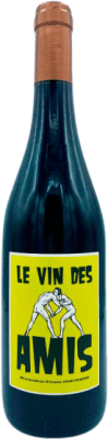 14,95 € Spedizione Gratuita | Vino rosso Mas Coutelou Le Vin des Amis Linguadoca-Rossiglione Francia Syrah, Grenache Tintorera Bottiglia 75 cl