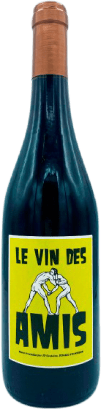 14,95 € 免费送货 | 红酒 Mas Coutelou Le Vin des Amis 朗格多克 - 鲁西荣 法国 Syrah, Grenache Tintorera 瓶子 75 cl