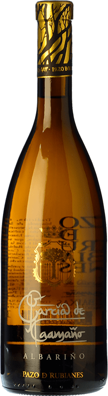 31,95 € Kostenloser Versand | Weißwein Pazo de Rubianes García de Caamaño Alterung D.O. Rías Baixas Galizien Spanien Albariño Flasche 75 cl