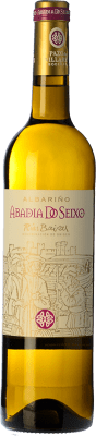 11,95 € Envío gratis | Vino blanco Pazo de Villarei Abadia do Seixo D.O. Rías Baixas Galicia España Albariño Botella 75 cl