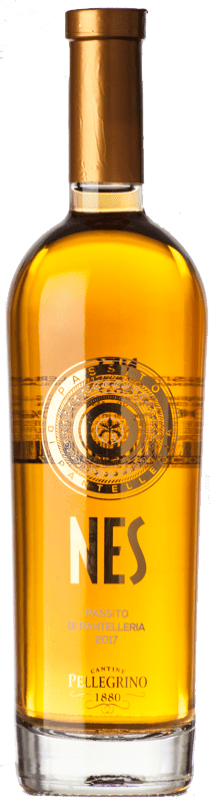 29,95 € Envío gratis | Vino Dulce Cantine Pellegrino Nes D.O.C. Passito di Pantelleria Sicilia Italia Moscato Botella Medium 50 cl