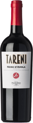 9,95 € Spedizione Gratuita | Vino rosso Cantine Pellegrino Tareni I.G.T. Terre Siciliane Sicilia Italia Nero d'Avola Bottiglia 75 cl