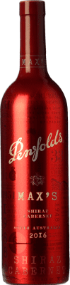 33,95 € Spedizione Gratuita | Vino rosso Penfolds Max's Shiraz Cabernet Crianza Australia Syrah, Cabernet Sauvignon Bottiglia 75 cl