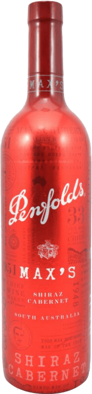 27,95 € 送料無料 | 赤ワイン Penfolds Max's Shiraz Cabernet 高齢者 オーストラリア Syrah, Cabernet Sauvignon ボトル 75 cl