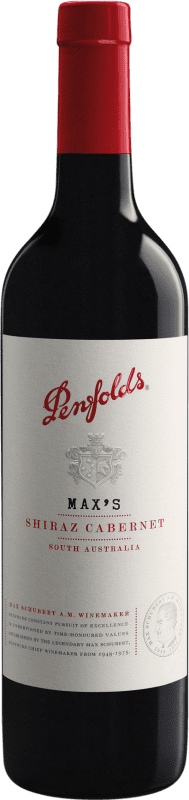 27,95 € Envoi gratuit | Vin Rouge Penfolds Max's Shiraz Cabernet Crianza Australie Syrah, Cabernet Sauvignon 75 cl