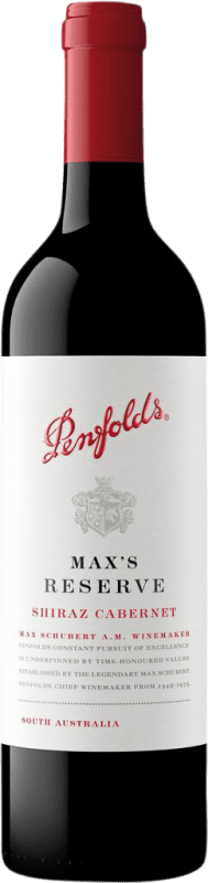 27,95 € Free Shipping | Red Wine Penfolds Max's Shiraz Cabernet Crianza — Aged Australia Syrah — Shiraz, Cabernet Sauvignon 75 cl