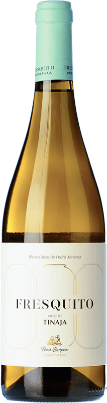 8,95 € Free Shipping | White wine Pérez Barquero Fresquito Vino de Tinaja Aged D.O. Montilla-Moriles Andalusia Spain Pedro Ximénez Bottle 75 cl