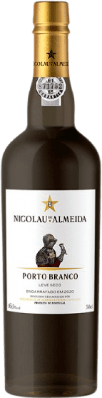 27,95 € Free Shipping | Fortified wine João Nicolau de Almeida & Filhos Branco Fortificado I.G. Porto Douro Portugal Códega, Rabigato, Viosinho, Arinto Medium Bottle 50 cl