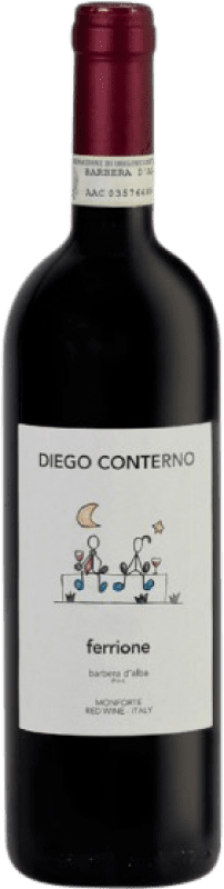 18,95 € Free Shipping | Red Wine Diego Conterno Ferrione D.O.C. Barbera d'Alba Piemonte Italy Barbera 75 cl