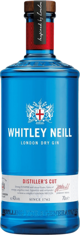 42,95 € 送料無料 | ジン Whitley Neill Cut イギリス 70 cl Citrus — シトラス, Juniper — ジュニパー, Orange — オレンジ