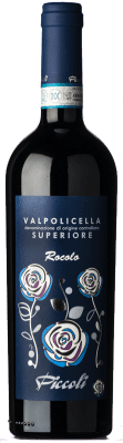 38,95 € Spedizione Gratuita | Vino rosso Piccoli Daniela Rocolo Superiore D.O.C. Valpolicella Veneto Italia Corvina, Rondinella, Corvinone, Molinara, Oseleta, Croatina Bottiglia 75 cl