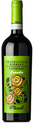 29,95 € Бесплатная доставка | Красное вино Piccoli Daniela Caparbio D.O.C. Valpolicella Ripasso Венето Италия Corvina, Rondinella, Corvinone, Molinara, Oseleta, Croatina бутылка 75 cl