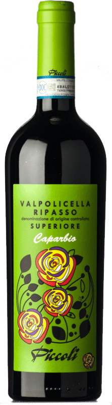 29,95 € Free Shipping | Red wine Piccoli Daniela Caparbio D.O.C. Valpolicella Ripasso Veneto Italy Corvina, Rondinella, Corvinone, Molinara, Oseleta, Croatina Bottle 75 cl