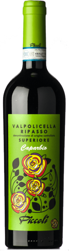 31,95 € Envio grátis | Vinho tinto Piccoli Daniela Caparbio D.O.C. Valpolicella Ripasso Vêneto Itália Corvina, Rondinella, Corvinone, Molinara, Oseleta, Croatina Garrafa 75 cl