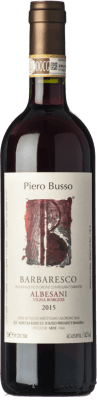 73,95 € Envío gratis | Vino Tinto Piero Busso Albesani Vigna Borgese D.O.C.G. Barbaresco Piemonte Italia Nebbiolo 75 cl