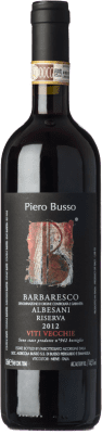 157,95 € Envío gratis | Vino Tinto Piero Busso Albesani VV Vigne Vecchie — Viñas Viejas D.O.C.G. Barbaresco Piemonte Italia Nebbiolo 75 cl