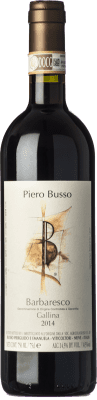 89,95 € Бесплатная доставка | Красное вино Piero Busso Gallina D.O.C.G. Barbaresco Пьемонте Италия Nebbiolo бутылка 75 cl