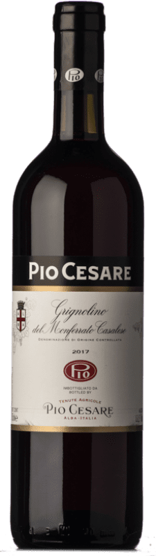19,95 € 免费送货 | 红酒 Pio Cesare D.O.C. Grignolino del Monferrato Casalese 皮埃蒙特 意大利 Grignolino 瓶子 75 cl