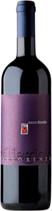 46,95 € Envío gratis | Vino tinto Sassotondo San Lorenzo D.O.C. Maremma Toscana Toscana Italia Ciliegiolo Botella 75 cl