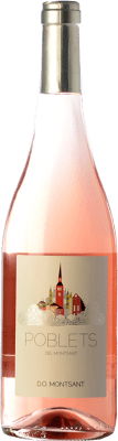 14,95 € Spedizione Gratuita | Vino rosato Poblets de Montsant Rosat D.O. Montsant Catalogna Spagna Syrah, Grenache, Carignan Bottiglia 75 cl