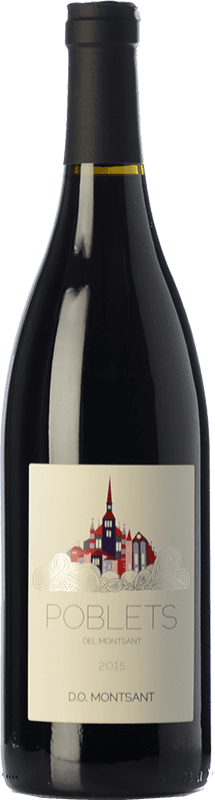 15,95 € 送料無料 | 赤ワイン Poblets de Montsant Negre オーク D.O. Montsant カタロニア スペイン Syrah, Grenache, Carignan ボトル 75 cl