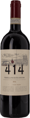 18,95 € Бесплатная доставка | Красное вино 414 D.O.C.G. Morellino di Scansano Тоскана Италия Syrah, Grenache Tintorera, Sangiovese, Colorino, Ciliegiolo бутылка 75 cl