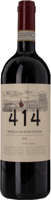 23,95 € Free Shipping | Red wine 414 D.O.C.G. Morellino di Scansano Tuscany Italy Syrah, Grenache Tintorera, Sangiovese, Colorino, Ciliegiolo Bottle 75 cl