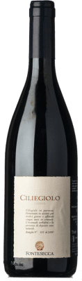 17,95 € Kostenloser Versand | Rotwein Fontesecca I.G.T. Umbria Umbrien Italien Ciliegiolo 75 cl