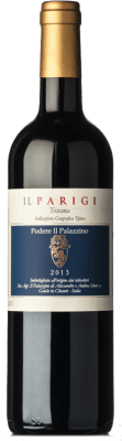 39,95 € Бесплатная доставка | Красное вино Il Palazzino Parigi I.G.T. Toscana Тоскана Италия Merlot — Мерло 75 cl