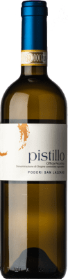 13,95 € Envio grátis | Vinho Branco Poderi San Lazzaro Pistillo D.O.C. Offida Marche Itália Pecorino Eco — Biológico 75 cl