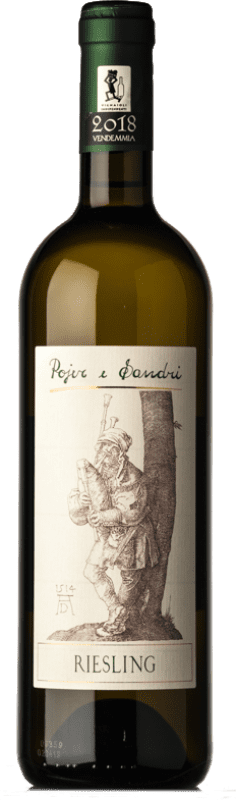 21,95 € Kostenloser Versand | Weißwein Pojer e Sandri D.O.C. Trentino Trentino-Südtirol Italien Riesling 75 cl