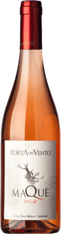 13,95 € Envoi gratuit | Vin Rosé Porta del Vento Maqué Rosé I.G.T. Terre Siciliane Sicile Italie Perricone Eco Biologique Bouteille 75 cl
