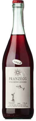 24,95 € Envoi gratuit | Vin rouge Pranzegg Rosso Leggero Trentin-Haut-Adige Italie Merlot, Lagrein, Schiava Bouteille 75 cl