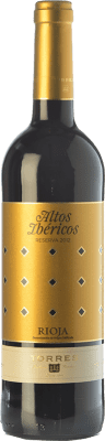 19,95 € 免费送货 | 红酒 Torres Altos Ibéricos 预订 D.O.Ca. Rioja 拉里奥哈 西班牙 Tempranillo 瓶子 75 cl