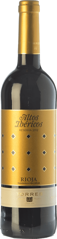 23,95 € Бесплатная доставка | Красное вино Torres Altos Ibéricos Резерв D.O.Ca. Rioja Ла-Риоха Испания Tempranillo бутылка 75 cl