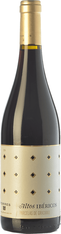 26,95 € Бесплатная доставка | Красное вино Torres Altos Ibéricos Parcelas старения D.O.Ca. Rioja Ла-Риоха Испания Graciano бутылка 75 cl