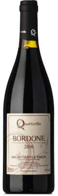 19,95 € Free Shipping | Red Wine Quarticello Malbo Bordone I.G.T. Emilia Romagna Emilia-Romagna Italy 75 cl