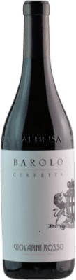 72,95 € Envio grátis | Vinho tinto Giovanni Rosso Cerretta D.O.C.G. Barolo Piemonte Itália Nebbiolo Garrafa 75 cl