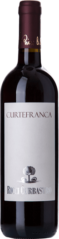 10,95 € Spedizione Gratuita | Vino Rosso Ricci Curbastro D.O.C. Curtefranca lombardia Italia Merlot, Cabernet Sauvignon, Cabernet Franc, Barbera, Carmenère 75 cl