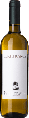 10,95 € Envio grátis | Vinho branco Ricci Curbastro Bianco D.O.C. Curtefranca Lombardia Itália Chardonnay, Pinot Branco Garrafa 75 cl