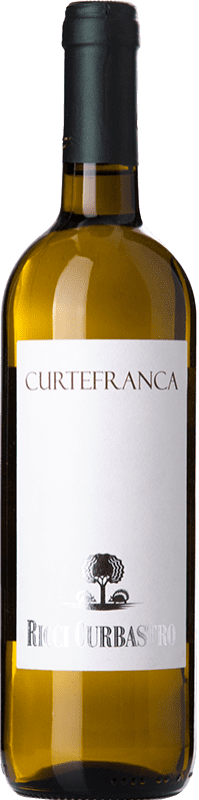 10,95 € 免费送货 | 白酒 Ricci Curbastro Bianco D.O.C. Curtefranca 伦巴第 意大利 Chardonnay, Pinot White 瓶子 75 cl