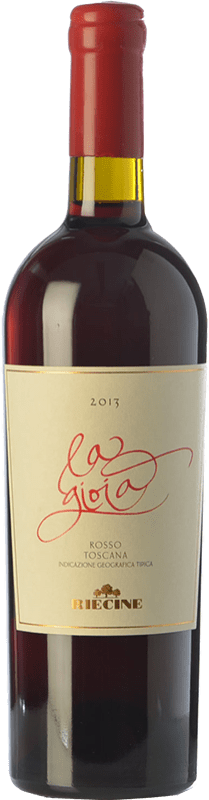 69,95 € Бесплатная доставка | Красное вино Riecine La Gioia I.G.T. Toscana Тоскана Италия Sangiovese бутылка 75 cl