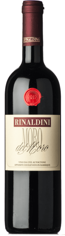 31,95 € Envio grátis | Vinho tinto Rinaldini Moro del Moro I.G.T. Emilia Romagna Emília-Romanha Itália Ancellotta, Lambrusco Garrafa 75 cl