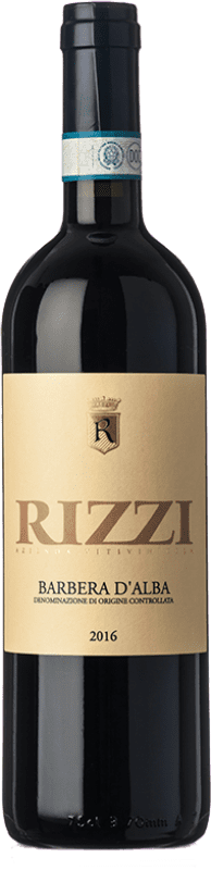 16,95 € Kostenloser Versand | Rotwein Nani Rizzi D.O.C. Barbera d'Alba Piemont Italien Barbera Flasche 75 cl