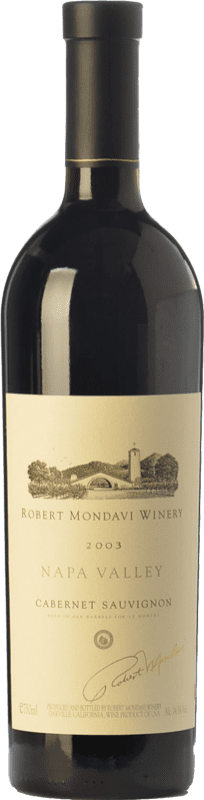 46,95 € Free Shipping | Red wine Robert Mondavi Aged I.G. Napa Valley Napa Valley United States Cabernet Sauvignon Bottle 75 cl