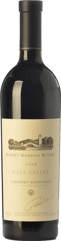 48,95 € Spedizione Gratuita | Vino rosso Robert Mondavi Crianza I.G. Napa Valley Napa Valley stati Uniti Cabernet Sauvignon Bottiglia 75 cl