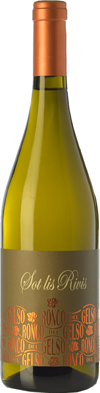 23,95 € Envio grátis | Vinho branco Ronco del Gelso Sot Lis Rivis D.O.C. Friuli Isonzo Friuli-Venezia Giulia Itália Pinot Cinza Garrafa 75 cl